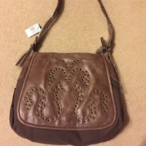 Saddle bag purse